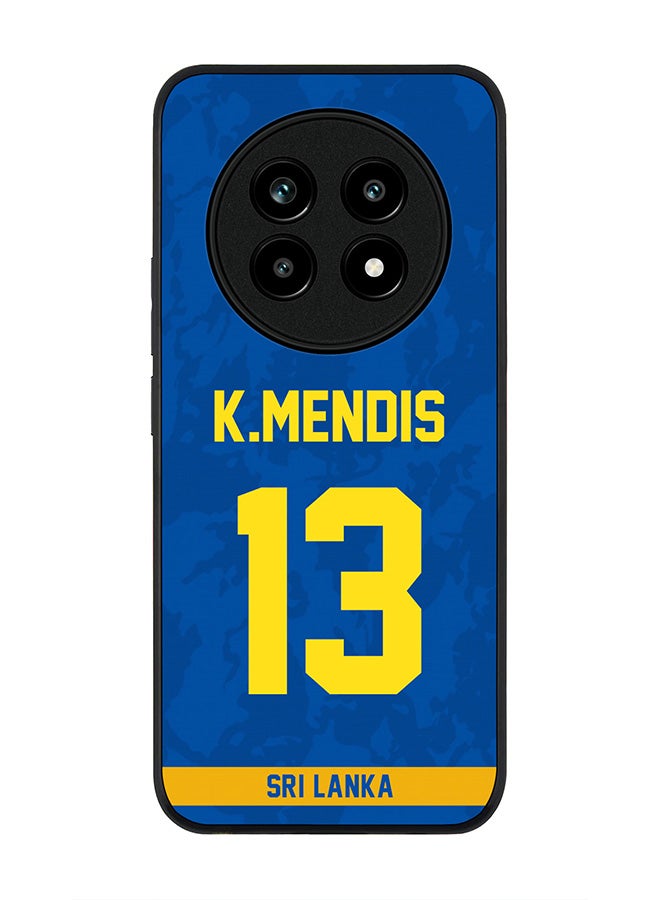For Realme 13 Pro / 13 Pro+ Case,Slim fit Camera Protection, Shockproof Thin Phone cover  - Sri lanka Kusal Mendis, Jersey No 13